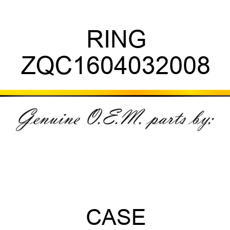 RING ZQC1604032008