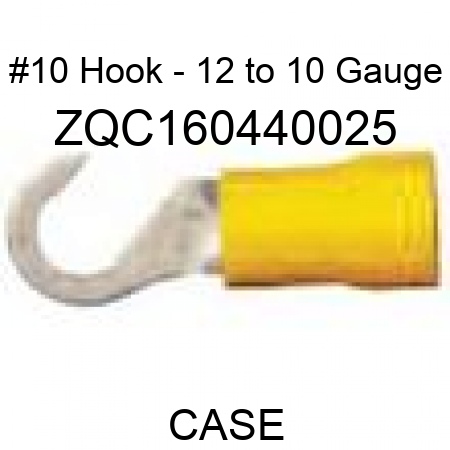 #10 Hook - 12 to 10 Gauge ZQC160440025