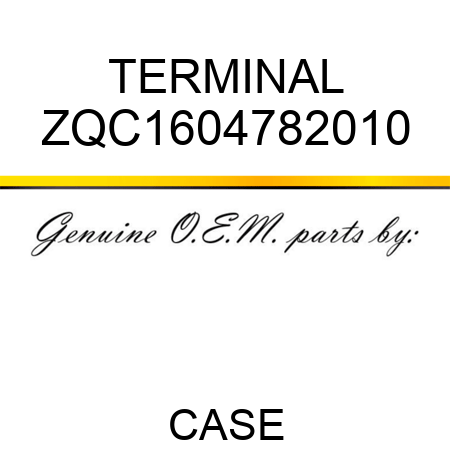 TERMINAL ZQC1604782010
