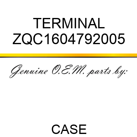 TERMINAL ZQC1604792005