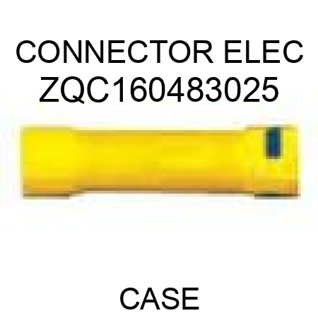 CONNECTOR, ELEC ZQC160483025