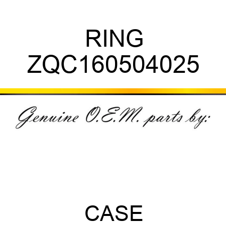 RING ZQC160504025