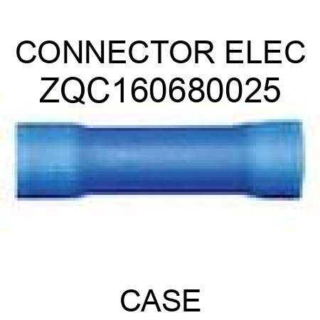 CONNECTOR, ELEC ZQC160680025