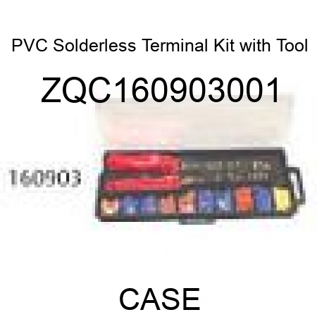 PVC Solderless Terminal Kit with Tool ZQC160903001