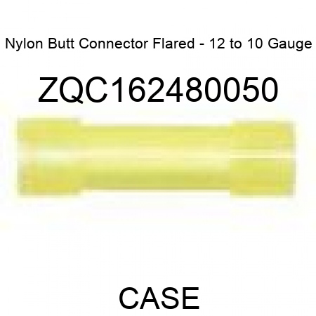 Nylon Butt Connector Flared - 12 to 10 Gauge ZQC162480050