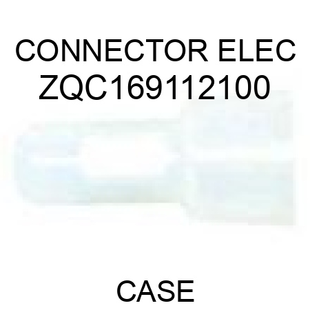 CONNECTOR, ELEC ZQC169112100