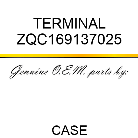 TERMINAL ZQC169137025