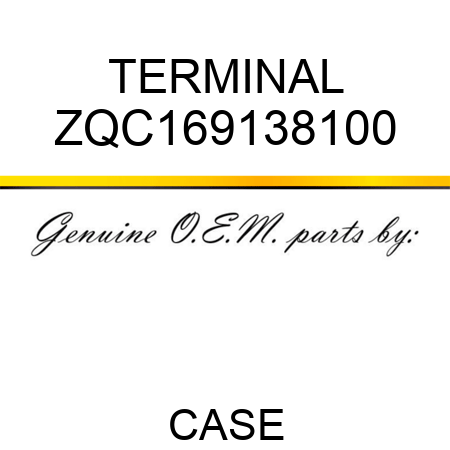 TERMINAL ZQC169138100