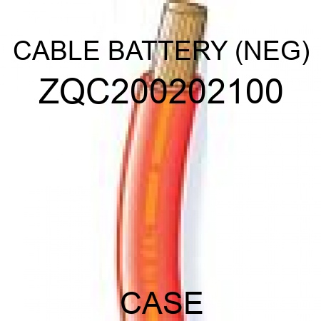 CABLE, BATTERY (NEG) ZQC200202100