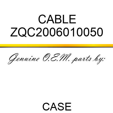 CABLE ZQC2006010050