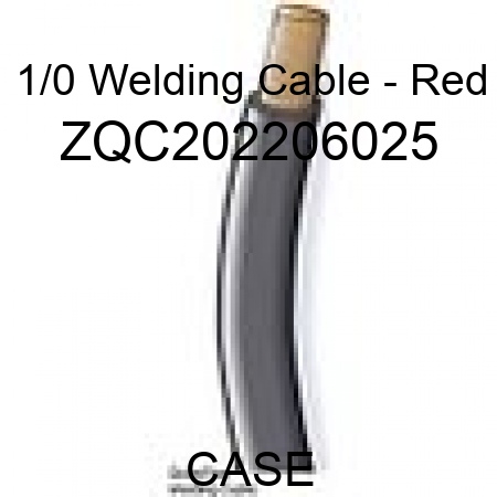 1/0 Welding Cable - Red ZQC202206025