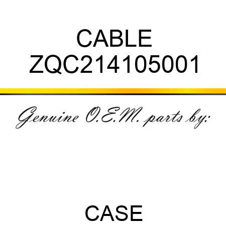 CABLE ZQC214105001