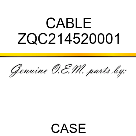 CABLE ZQC214520001