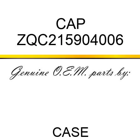 CAP ZQC215904006