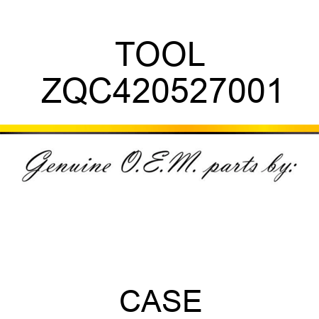 TOOL ZQC420527001