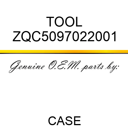 TOOL ZQC5097022001