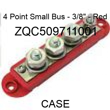 4 Point Small Bus - 3/8" - Red ZQC509711001