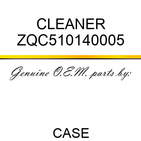 CLEANER ZQC510140005