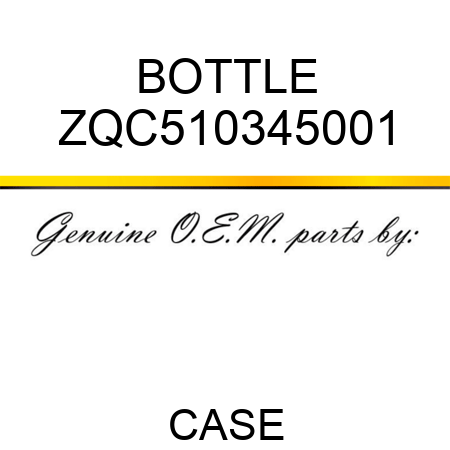 BOTTLE ZQC510345001