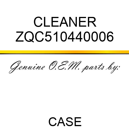 CLEANER ZQC510440006