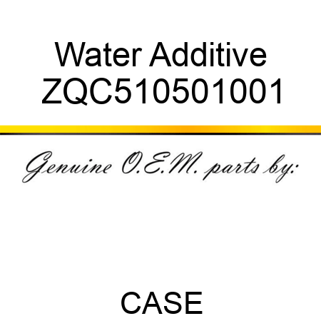 Water Additive ZQC510501001