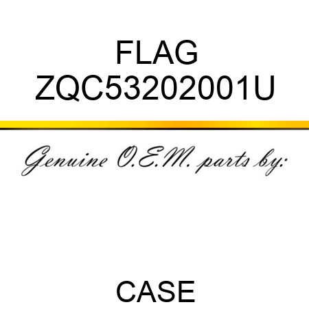 FLAG ZQC53202001U