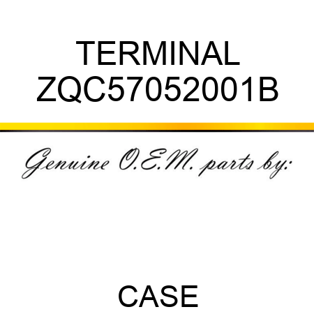 TERMINAL ZQC57052001B