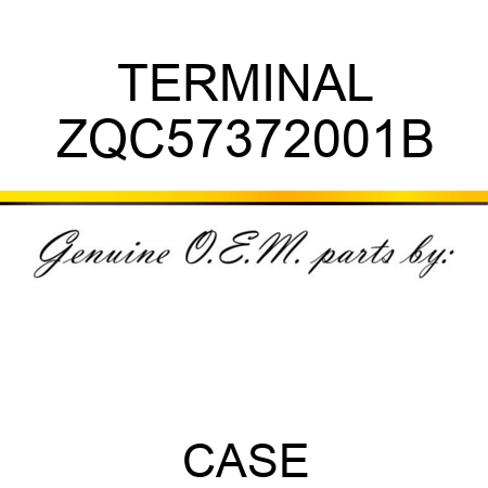TERMINAL ZQC57372001B