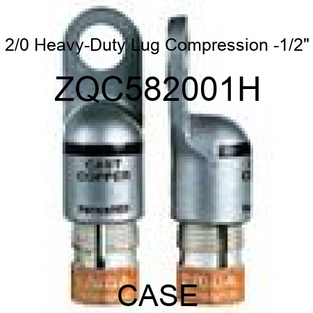 2/0 Heavy-Duty Lug Compression -1/2" ZQC582001H