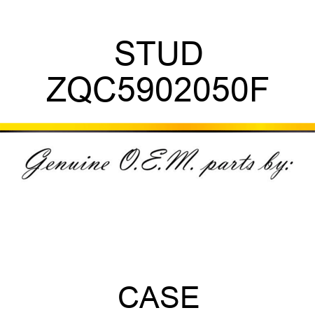STUD ZQC5902050F