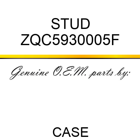 STUD ZQC5930005F