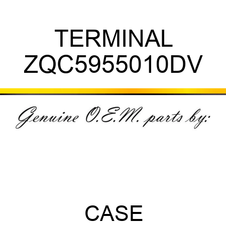 TERMINAL ZQC5955010DV
