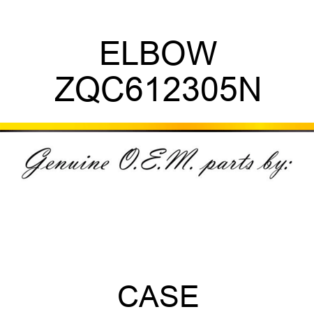 ELBOW ZQC612305N