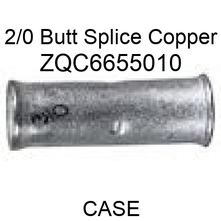 2/0 Butt Splice Copper ZQC6655010