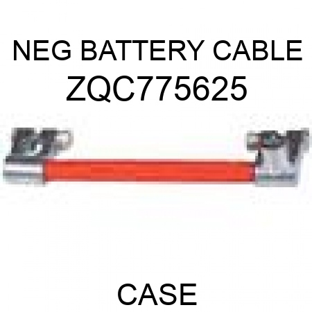NEG BATTERY CABLE ZQC775625