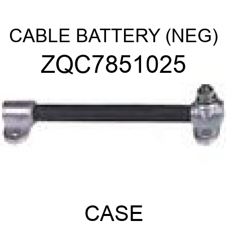 CABLE, BATTERY (NEG) ZQC7851025