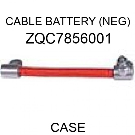 CABLE, BATTERY (NEG) ZQC7856001