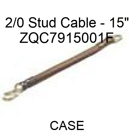 2/0 Stud Cable - 15" ZQC7915001F