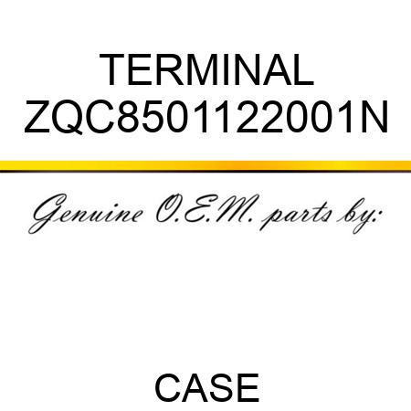 TERMINAL ZQC8501122001N