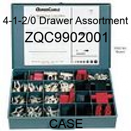 4-1-2/0 Drawer Assortment ZQC9902001
