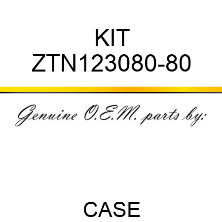 KIT ZTN123080-80
