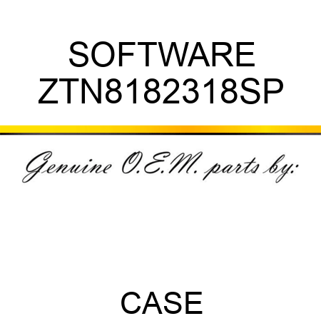 SOFTWARE ZTN8182318SP