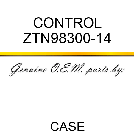 CONTROL ZTN98300-14