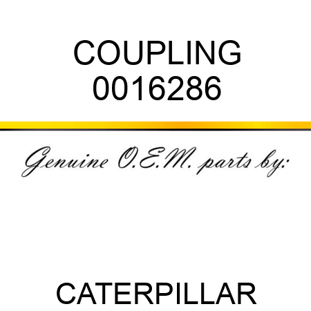 COUPLING 0016286