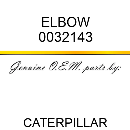 ELBOW 0032143