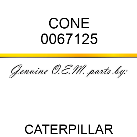 CONE 0067125