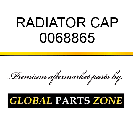 RADIATOR CAP 0068865