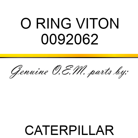 O RING VITON 0092062