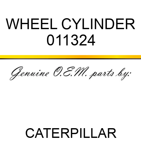WHEEL CYLINDER 011324