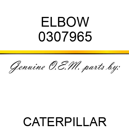 ELBOW 0307965